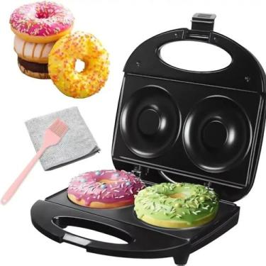 Imagem de Super Máquina De Donuts Grande 220v Antiaderente Sem Fritura - Silen