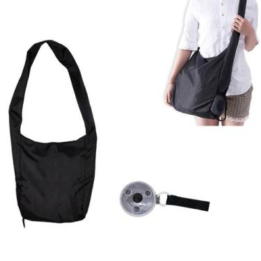 Imagem de 10 Sacolas ecológicas reutilizável dobrável grande compacta p/ mercado