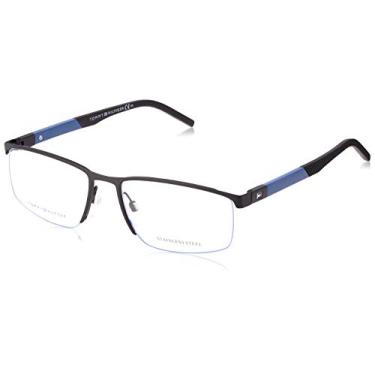 Imagem de Óculos de Grau Tommy Hilfiger Th 1640/54 Preto/azul