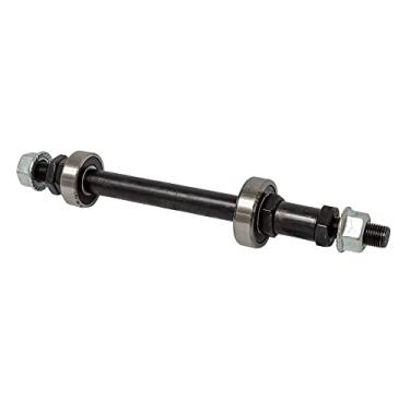 Imagem de Eixo Traseiro Furado Com Rolamento 3/8x175mm Bicicleta Bike