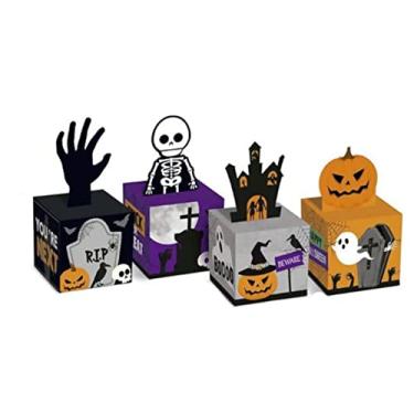 Imagem de Caixa Pop Up Halloween Para Lembrancinhas - 10 Unidades