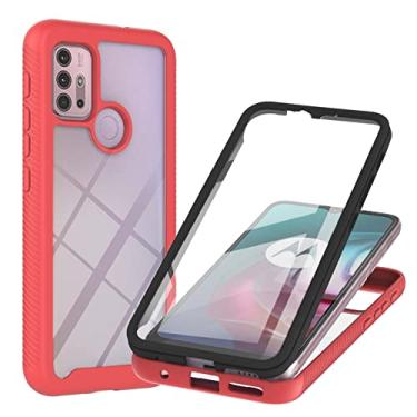 Imagem de For Motorola Moto G30 / G10 / G10 Power Starry Sky Solid Color Series Shockproof PC + TPU Protective Case with PET Film