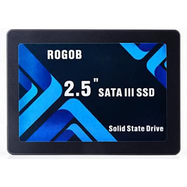 Imagem de ROGOB 120GB SATA III 6GB/S SSD 2.5 polegadas 7mm (0.28") disco rígido de estado sólido interno para PC Laptop Ultrabook Desktop