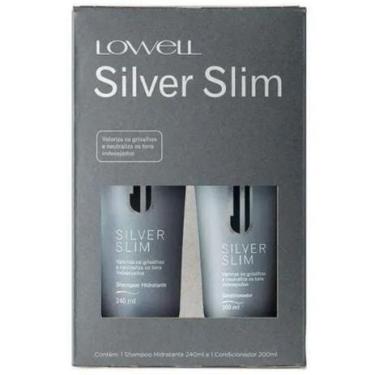 Imagem de Kit Silver Slim Shampoo 240 Ml + Condicionador 200 Ml  Lowell