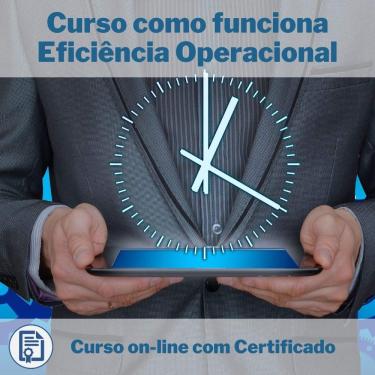 Imagem de Curso Online em videoaula de como funciona Eficiência Operacional com Certificado + 2 brindes