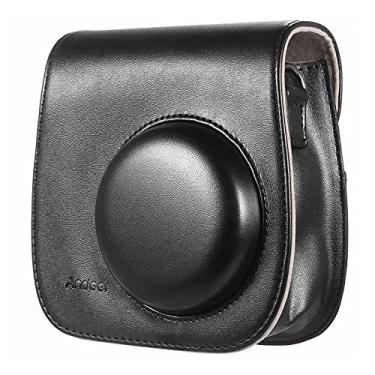 Imagem de Domary Bolsa de couro para câmera bolsa para Fuji Fujifilm Instax Mini 8 / 8s / 8 + / 9 bolsa de ombro único