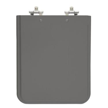 Imagem de Assento Sanitário Square Amber (Cinza Escuro) Tampa para Vaso Incepa de Madeira Laqueada