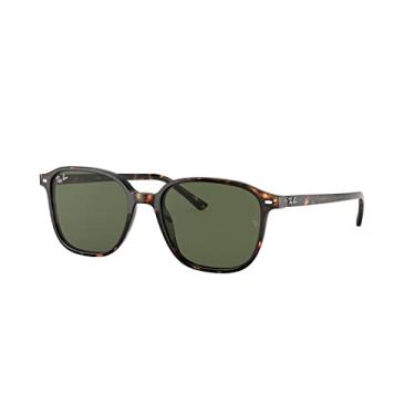 Imagem de Óculos de Sol Ray-Ban Leonard 0RB2193 902/31 Tam 53 / Marrom Tartaruga - Lentes Verde