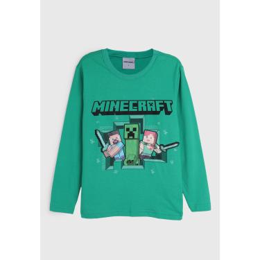 Imagem de Infantil - Camiseta Brandili Minecraft Verde Brandili 55548 menino