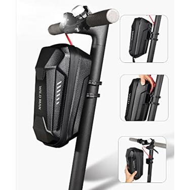 Imagem de Bolsa de armazenamento para scooter, à prova d'água, bolsa de guidão para scooter elétrica, durável de EVA rígida, bolsa frontal para Mijia M365/M365 Pro/Segway ES1/ES2/ES3 para ferramentas de reparo