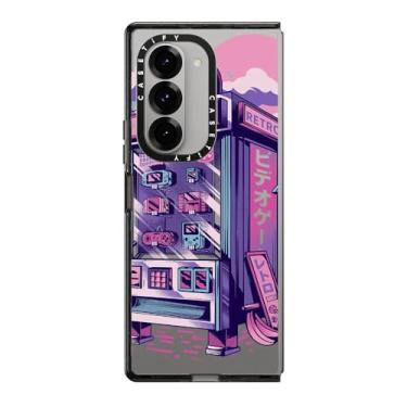 Imagem de CASETiFY Capa Impact para Samsung Galaxy Z Fold 6 - Máquina de venda automática retrô