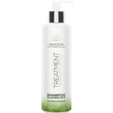 Imagem de Shampoo Balanceador de pH para Cabelos, Tratamento Reconstitucional com Chá Verde e Murumuru, 300ml