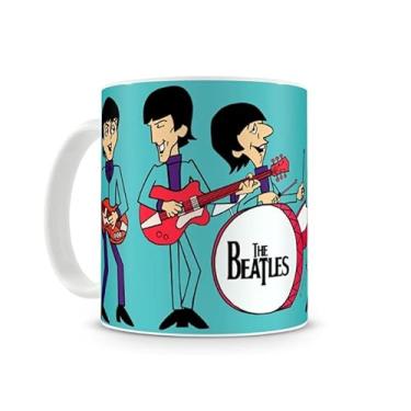 Imagem de Caneca Beatles Desenho Banda 330 ml