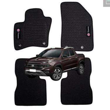 Imagem de Tapete Emborrachado Específico Para Fiat Toro 2016 A 2023 - CGAUTOPART