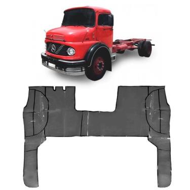 Imagem de Tapete Verniz Caminhão Mb 1113 1114 2013 1318 GRAFITE - MANOS TAPETES