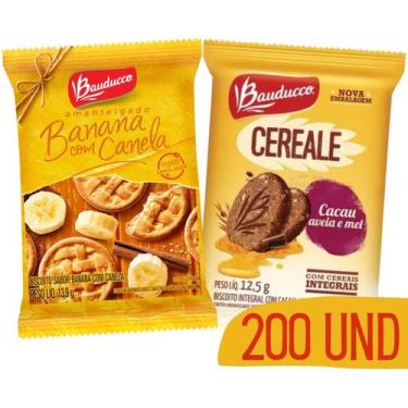 Imagem de Biscoitos Em Sache Bauducco Cereale Banana 200Und