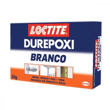 Imagem de Durepoxi 50G Br Henkel ./ Kit Com 12 Unidades, Branco
