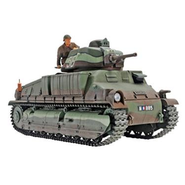 Imagem de Tamiya 300035344 – 1:35 French SOMUA S35 Medium Tank, Faithful Replica, Plastic, Crafts, Model kit, Assembly, unpainted