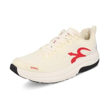 Imagem de Gravity Defyer G-Defy Solução de conforto masculina | Suporte de arco | Suporte para pé e joelho | Ortopédico | Conforto no calcanhar | Órteses gratuitas incluídas | Tênis de corrida Lauff, Branco, 47