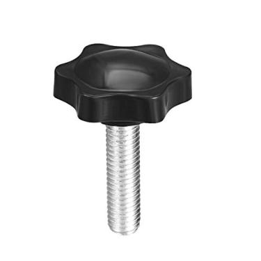 Imagem de Puxador de fixação uxcell, puxadores de parafuso, pegadores de mão, botão de estrela, M12 × 10 mm, rosca macho 5 peças, B07Q3FPB24, M8x30mm