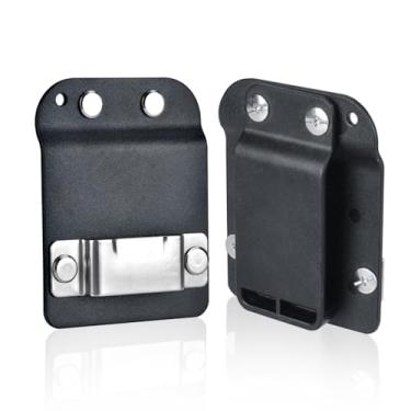 Imagem de Ablefector Suporte de fita métrica para cinto clipe de fita métrica universal durável e seguro coldre ferramenta carpinteiro acessórios de cinto