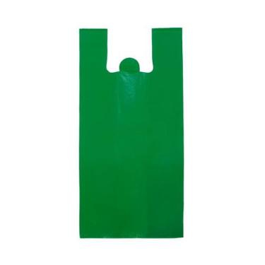 Imagem de Sacola Reciclada 30 x 40 Cm 4 Kg Verde Artlimp