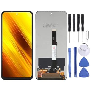 Imagem de tela Tela LCD e Digitalizer Montagem Full para Xiaomi Poco X3/Redmi Nota 9 Pro 5g/Mi 10t Lite 5G M2010J19SC M2010J19CG M2007J17G substituição da tela