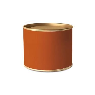 Imagem de Lata para Doces Rígida - Canela - 1 unidade - Cromus - Rizzo, 13x10,5c
