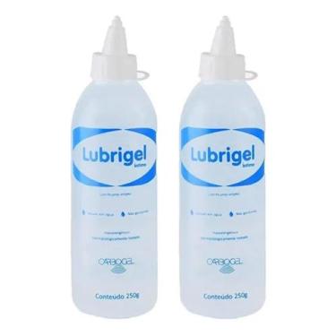 Imagem de Kit 2 Gel Lubrificante Íntimo De Massagem Carbogel Lubrigel Base de Ag
