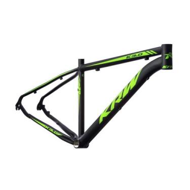 Imagem de Quadro Bicicleta Aro 29 Alumínio 6061 Mtb - KRW, Preto, Verde fosco, 1
