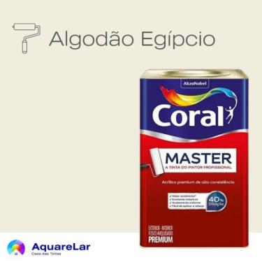 Imagem de Coral Master Fosco 16L, ALGODÃO EGÍPCIO