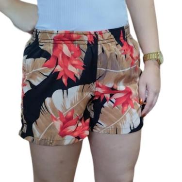 Imagem de Kit Com 2 Short Feminino Tactel Com Elastano Plus Size - Repelique, So