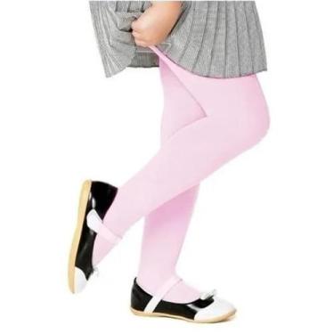 Imagem de Meia Calça Bebê Fio 20 Transparente Poliamida Fina Trifil 6891, Rosa, 