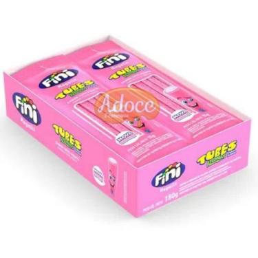 Imagem de Bala fini mini tubes azedinhos 12unx15g, TUTTI FRUTTI