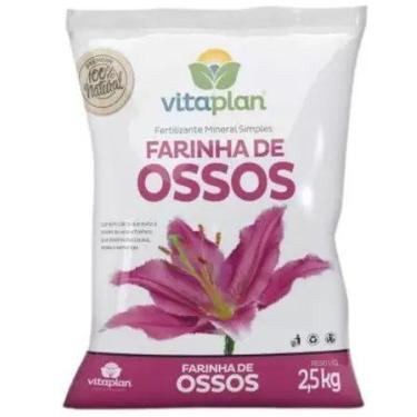 Imagem de Fertilizante Adubo Farinha de Osso Vitaplan Nutriplan saco 2,5 Kg - Nu