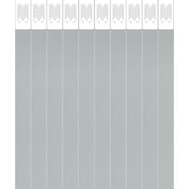 Imagem de Pulseira de Identificação Prata TYVEK com 50 Unidades - Tecnomidia