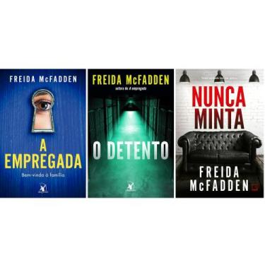 Imagem de Kit A Empregada + O Detento + Nunca Minta - Freida Mcfadden - Record