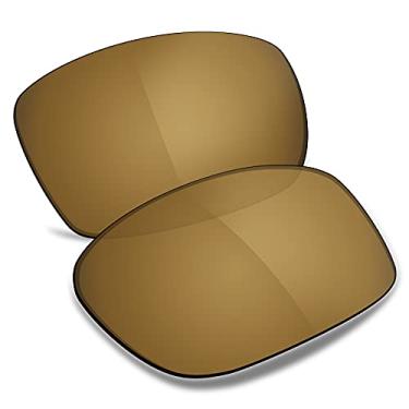 Imagem de TRUSHELL Lentes de reposição polarizadas para óculos de sol OAKLEY Splinter Bronze Dourado - Polarizadas