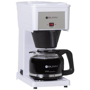 Imagem de Cafeteira para 10 Xícaras, Aço Inoxidável, 110V 900W, Bunn GRW Velocity, Branca