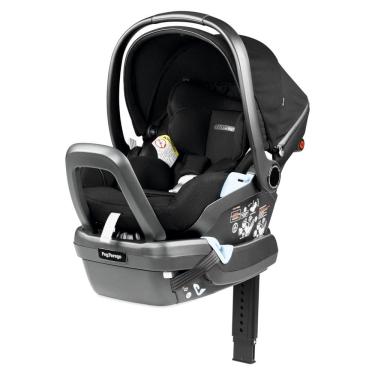 Imagem de Cadeira de Carro Infantil com Base e Barra Anti-Rebote, para Bebês de 1,8 kg a 15,8 kg, Peg Perego Primo Viaggio, Preta