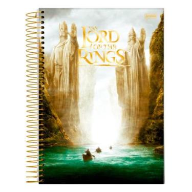 Imagem de Caderno Senhor Dos Anéis 10 Matérias 160 Folhas Jandaia (CAPAS SORTIDA