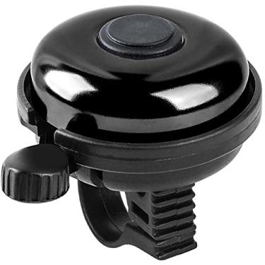 Imagem de Xthuge Campainha de Bicicleta Clássica, Campainha de Bicicleta de Alumínio, Som Alto, Nítido E Claro, Campainha de Bicicleta para Adultos E Crianças (Preto para Uso com A Mão Esquerda)