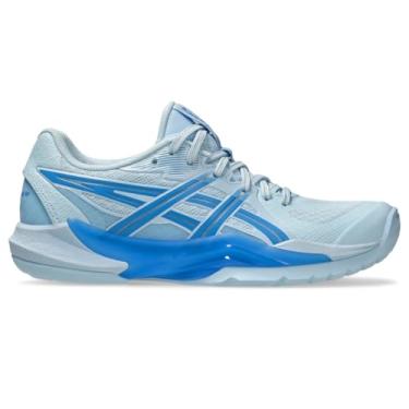Imagem de ASICS Tênis feminino de handebol POWERBREAK FlyteFoam, Azul claro/azul, 39
