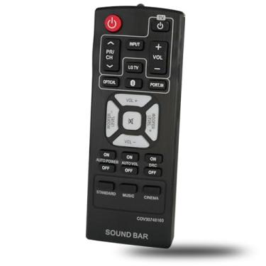 Imagem de Controle remoto de substituição COV30748160 COV30748128 para barra de som LG Soundbar NB2540 NB2540A NB2540D NB2540ADEULLK NB2540NBADEULLK S24A1-W, S24A1W