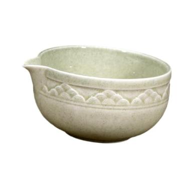Imagem de IEUDNS Cerâmica Matcha Tea Bowl The Tea Byking Tradicional Japonês Copa Verde Matcha Mixing Bowl, Cor Da Luz Leve