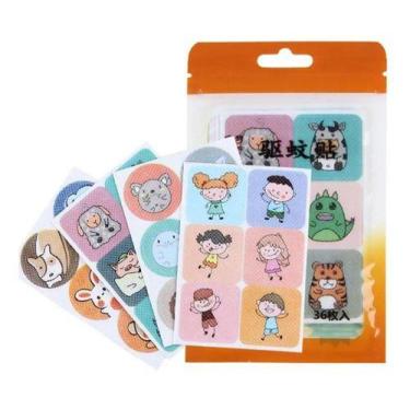 Imagem de KIT 144x Adesivos Repelente Infantil Adulto Mosquito Dengue - EU LU ST