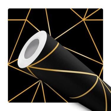 Imagem de Papel De Parede Adesivo Pedras Quadradas Mosaico Tijolinho Quarto Hall