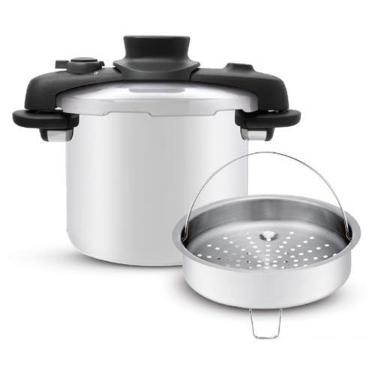 Imagem de Panela de Pressão Opti´Space com 7 Litros em Inox - Tefal