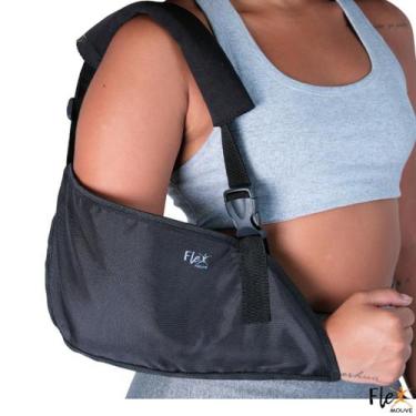 Imagem de Tipoia Estabilizadora Bilateral Confortável Ombro Clavícula Braço Ante