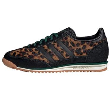 Imagem de adidas Tênis feminino Dbrown/Owhite/Seimor SL 72 OG W Marrom escuro/Branco (Semi Impact Orange) 35, Preto, 5 Wide